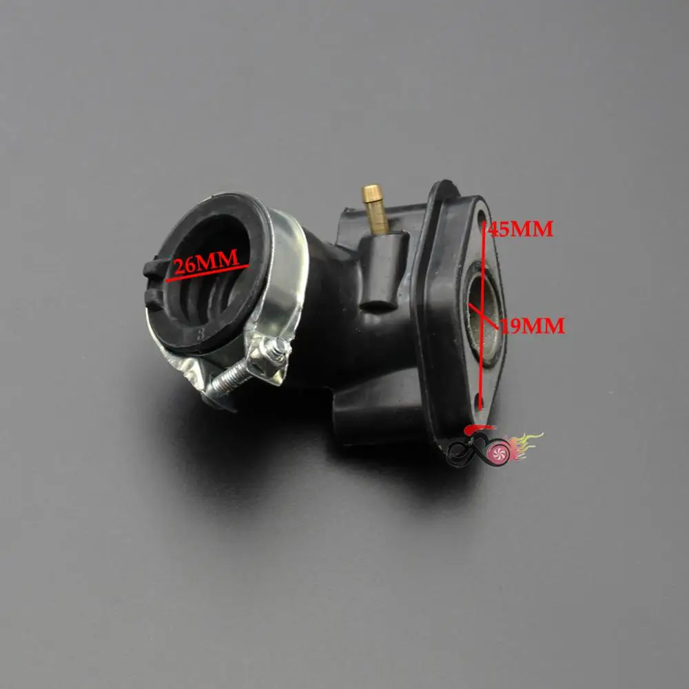 Труба впускного коллектора для двигателя GY6 мопеда скутера квадроцикла картинга