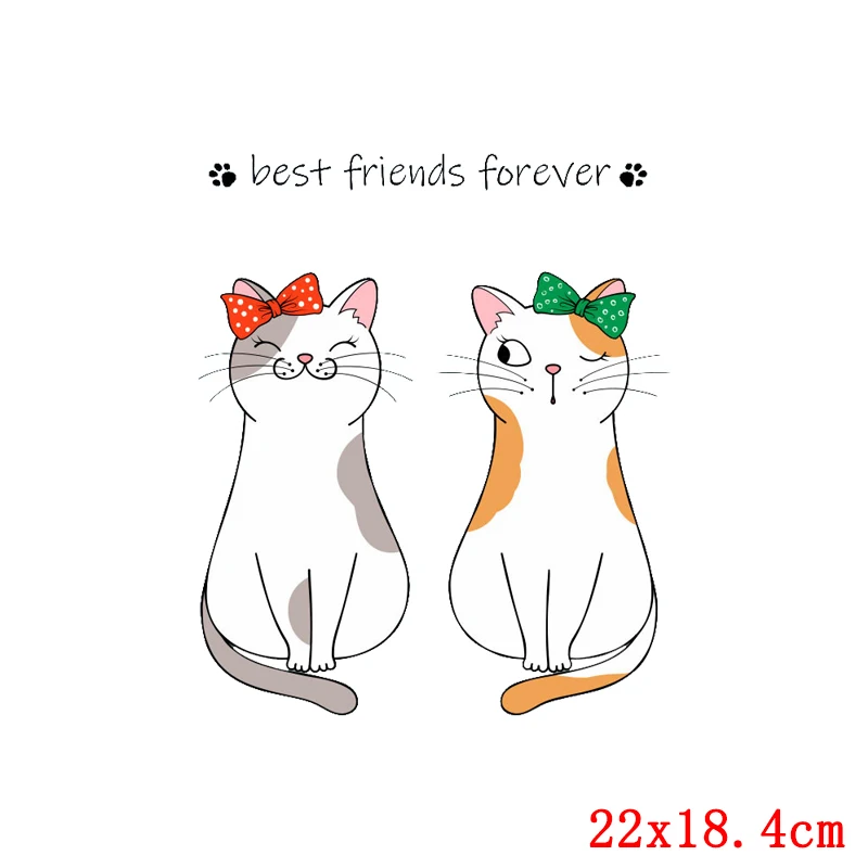 

Butterfly/Girl Patch Iron On Transfers For Clothing T-Shirt Stripe Diy Cartoon Set Heat Transfer Vinyl Cute Stickers On Clothes