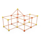 Строительство форта DIY Набор игрушек DIY Строительные замки туннели подарок DIY палатка детская игрушка