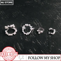 meiji s925 sterling silver earring irregular clip on earring pearl earring fashion luxury brand monaco jewelry for women gift