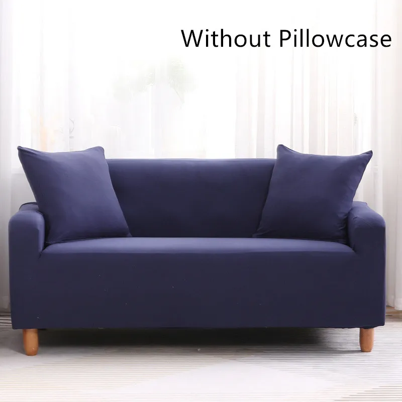 Sofa Cover Color 4 2 шт. угловой l-образный диван-чехол для гостиной, универсальный эластичный чехол для дивана, секционный шезлонг, диванные чехлы, стрейч - Цвет: Sofa Cover Color 4