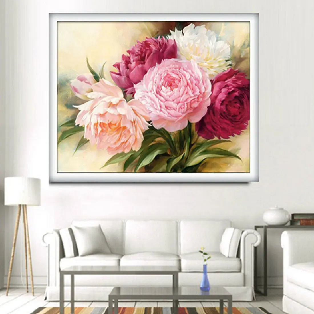 

Алмазная 5D картина «сделай сам», цветы, ваза, Набор для вышивки крестиком, полная вышивка, мозаика в виде Розы, искусство, картина стразы, Дек...