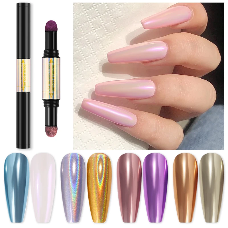 

1Pcs Double-Ended Air Cushion Magic Pen Accessories for Nail Art Decorations 2023 Fashion Powder Tools for Nails Design