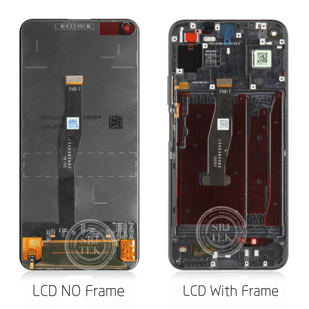 6.26 For Huawei Honor 20 LCD Nova 5T Glass Touch Panel Sensor Display Screen YAL-AL00 YAL-L21 With Frame | Компьютеры и офис