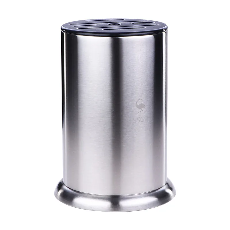 

7-hole Stainless Steel Knife Holder Kitchen Knife Rack Multifunctional Kitchen Knife Rack Knife Storage Rack Chopstick Holder