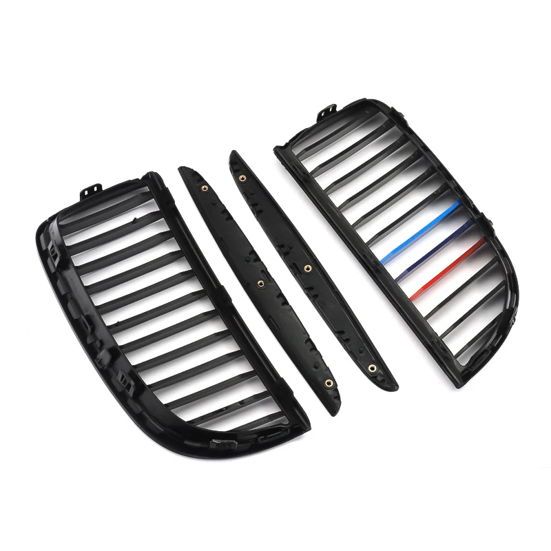 MagicKit M COLOR черный глянец Передняя решетка для BMW E90 седан универсал 05 08|Гоночные