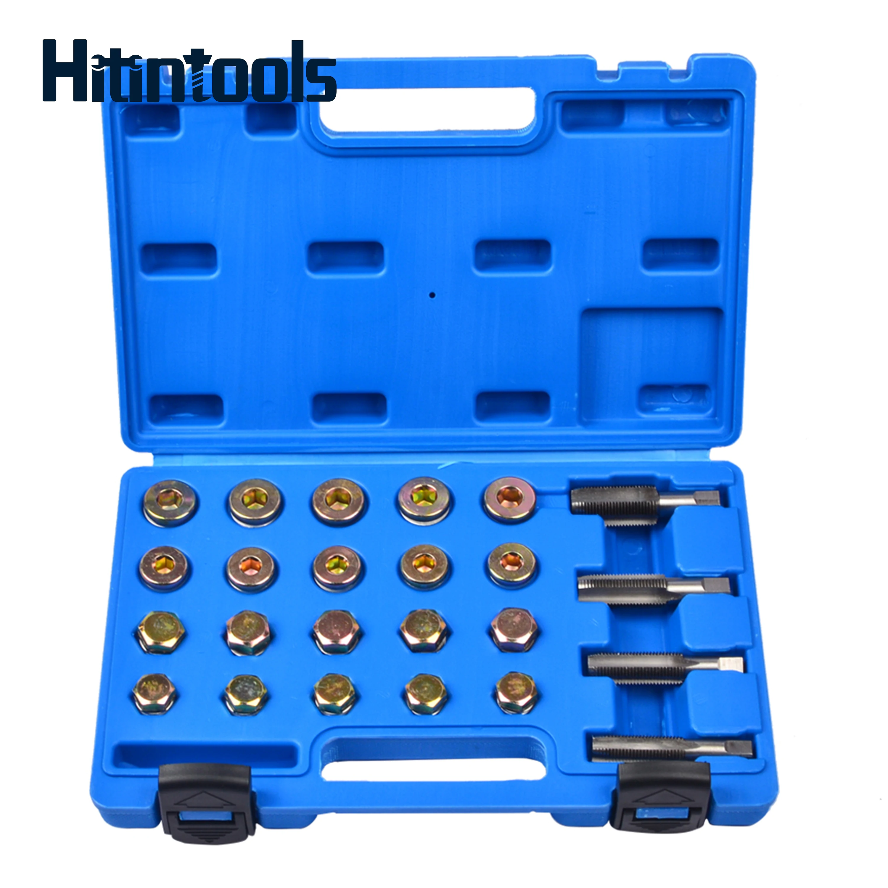 Набор инструментов для ремонта масляной пробки комплект из 64 шт. сливная