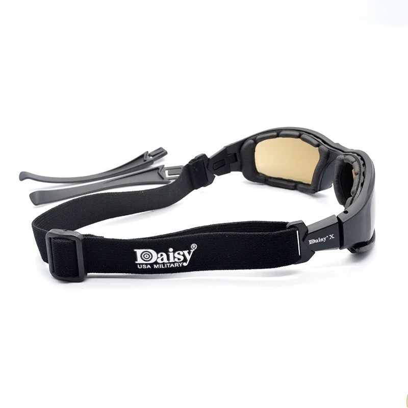 DAISY X7 Goggles 4LS Men Military Polarized Sunglasses Bullet-proof Airsoft Shooting Gafas Smoke Lens Motorcycle Cycling | Спорт и