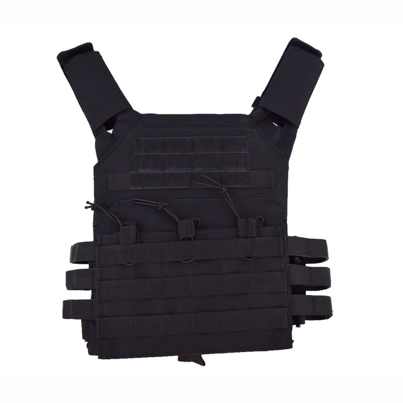 Тактический бронежилет JPC Molle Plate Carrier, жилет для военной техники, армейский охотничий жилет, уличный Пейнтбол, CS, военная игра, страйкбол, жилет - Цвет: Black