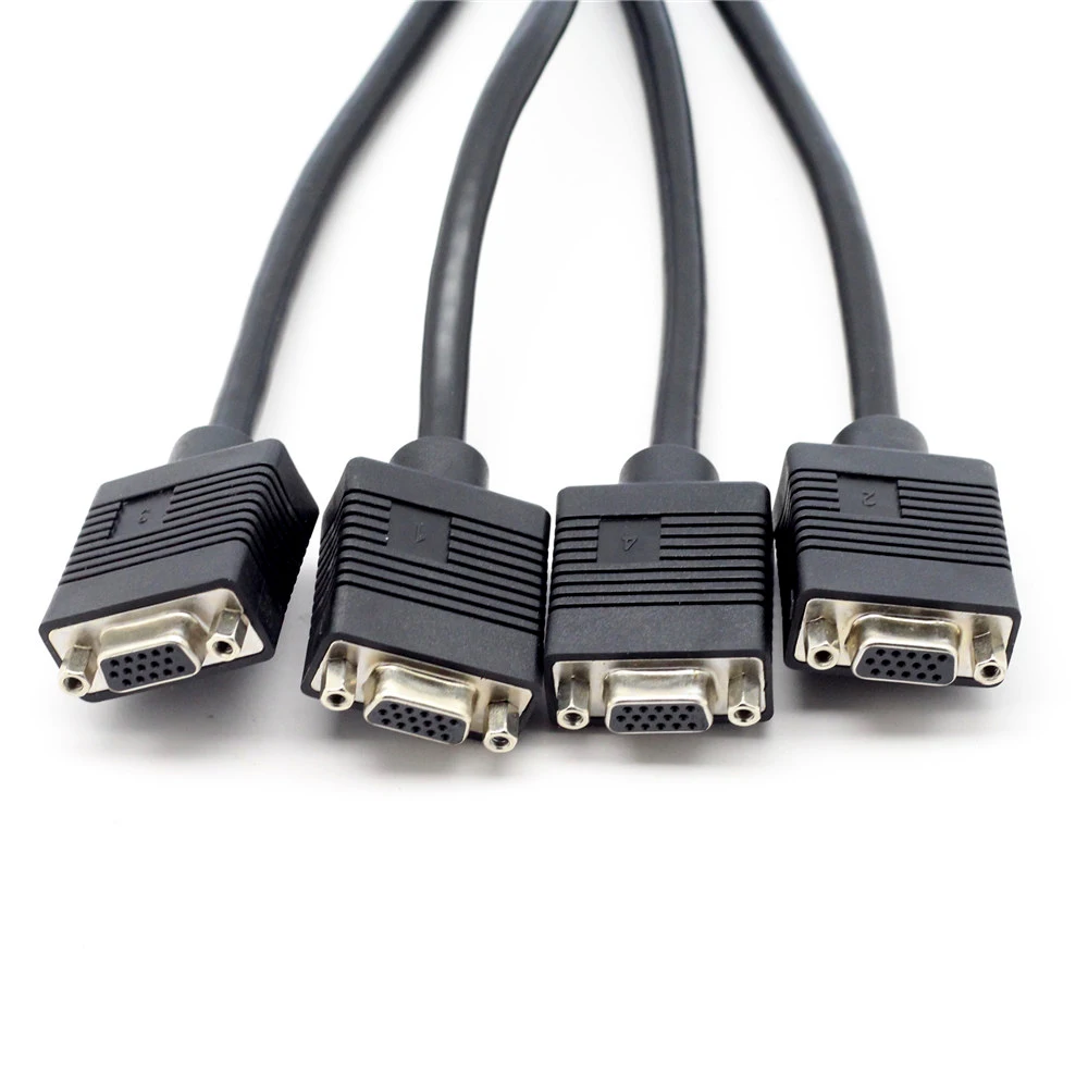 Φ 30 см to 4 x HD15 Matrox M9120 P690 Plus 4-Φ кабель для аналогового обновления - купить по