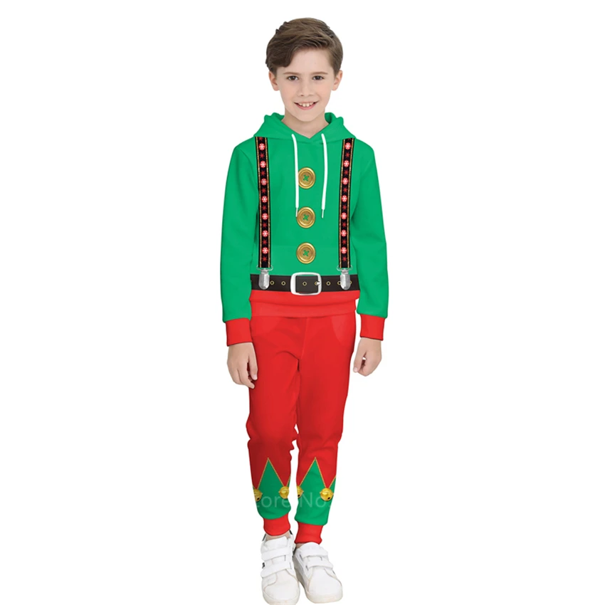 Рождественские свитера 2021 семейный Образ Рождество мама и дочь отец сын семейная