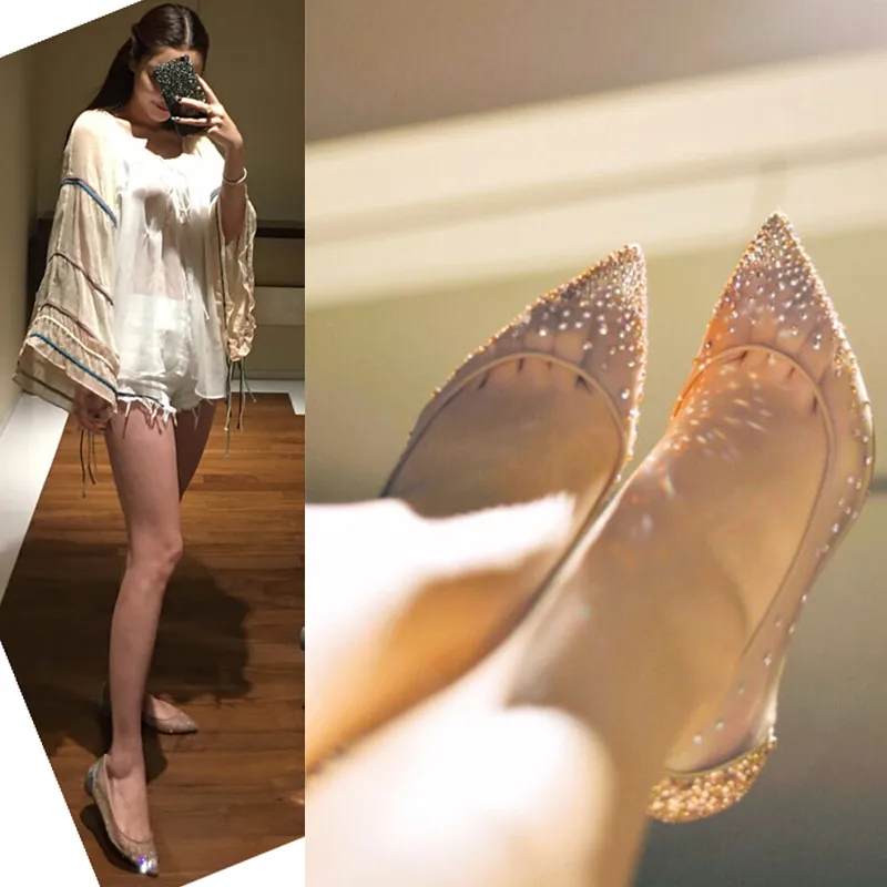 Женские остроносые туфли Koovan новинка 2022 сетчатые с кружевом женские летние