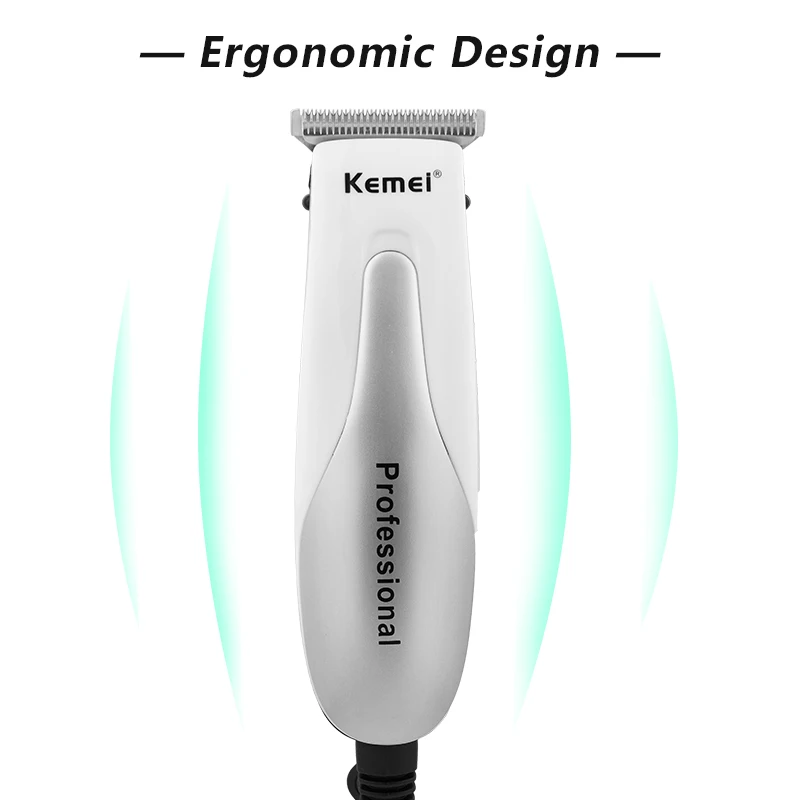 

Kemei 220-240V Professional Hair Clipper Electric Trimmer Men's Shaving Machine Barber shop Electric Hair Clipper Precision Tool