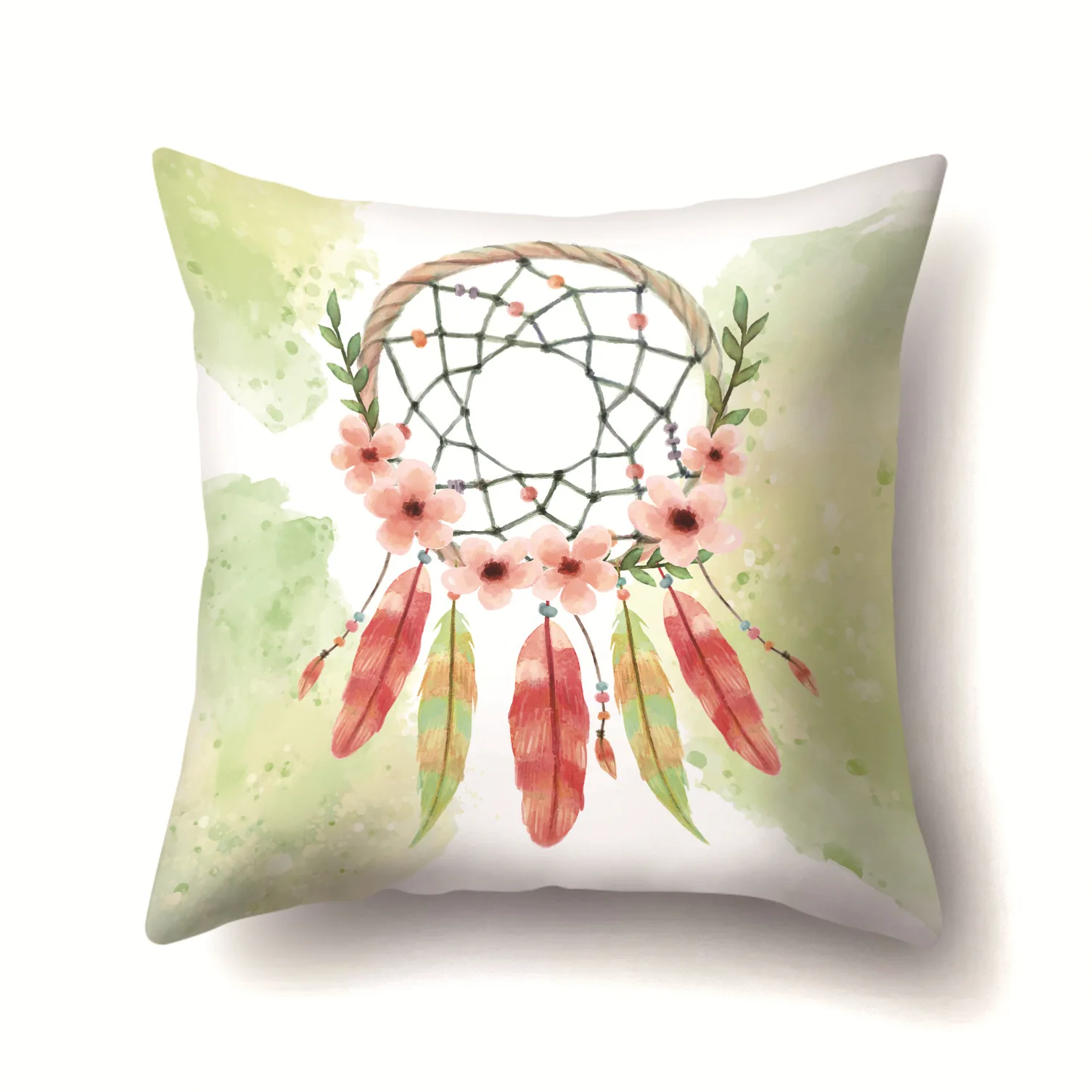 Декоративная наволочка в стиле Ловец снов 45 х45 см|Наволочки| |