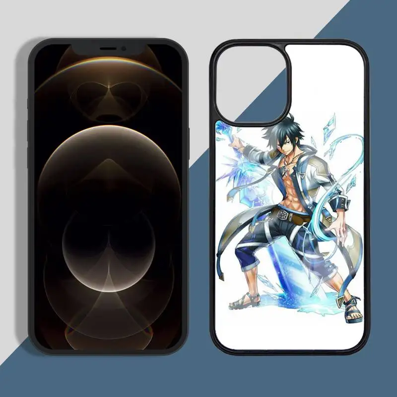 

Fairy Tail Erza Natsu Gajeel Phone Case PC for iPhone 11 12 pro XS MAX 8 7 6 6S Plus X 5S SE 2020 XR