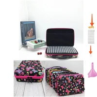 new diamond embroidery tool container storage bag suitcase 80 bottle bag zipper diamond painting rhinestone accessories