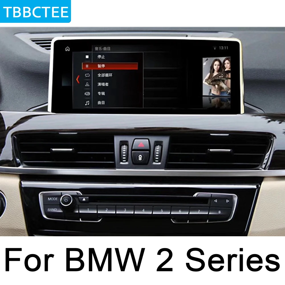 Для BMW 2 серии 2016 ~ 2017 NBT автомобильный Android-навигатор навигация Мультимедиа плеер