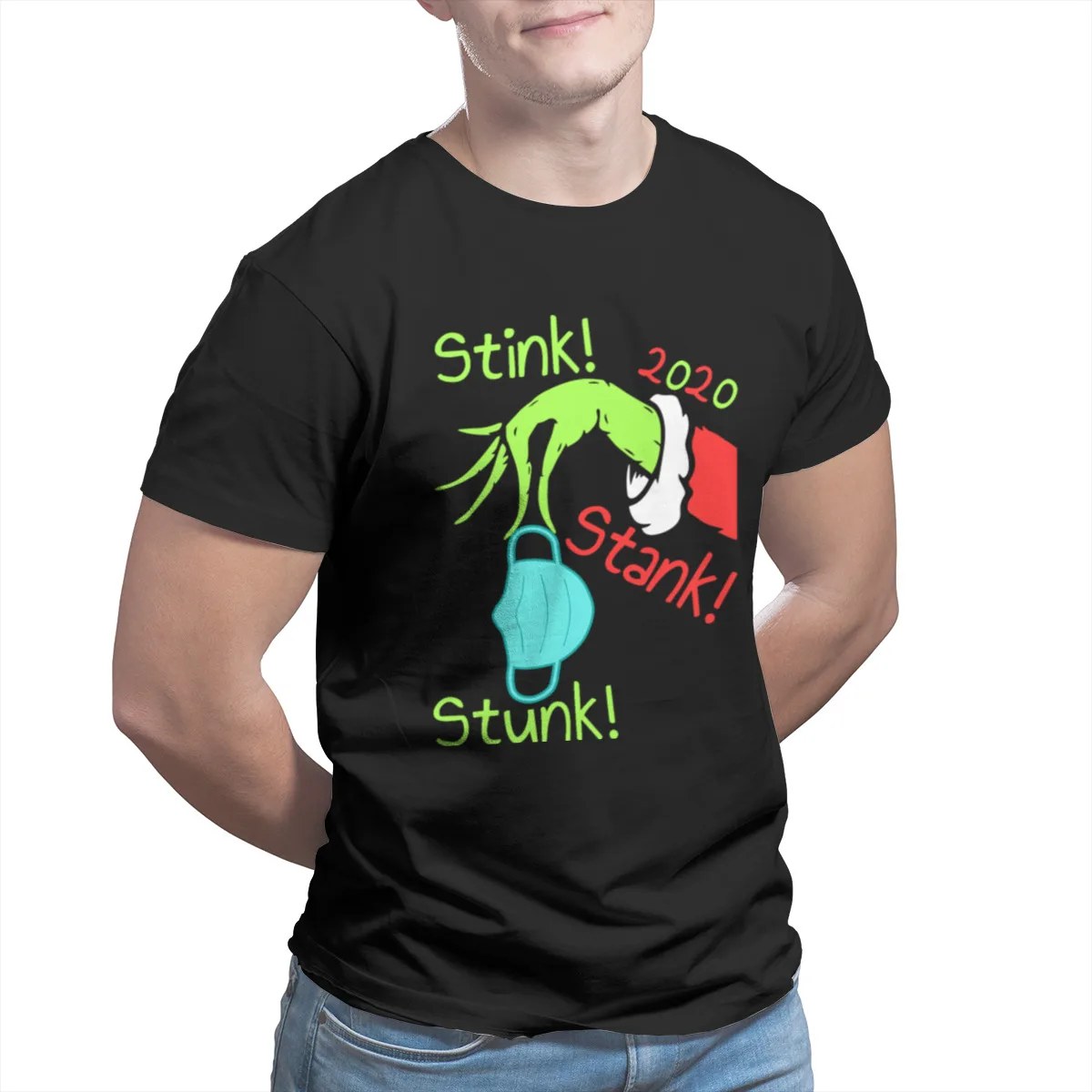 

Stink Stank Stunk 2020 Essentials Print 100% Cotton Funny Cool Tees 28317