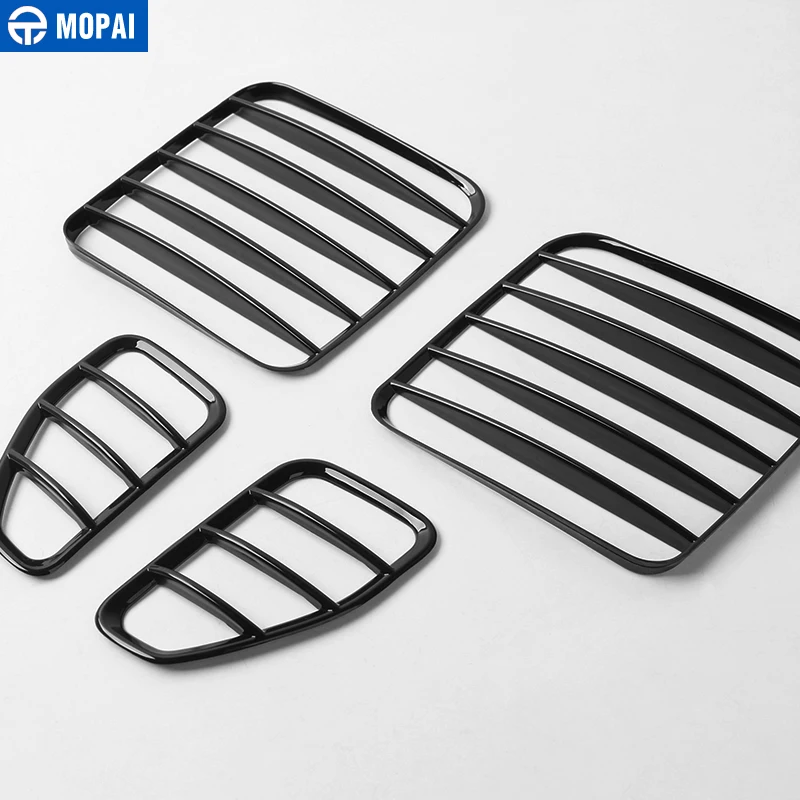 

MOPAI Car Lamp Hoods ABS Tail Light Cover Replacement for Jeep Renegade 2016 Up Rear Light Car Sticker