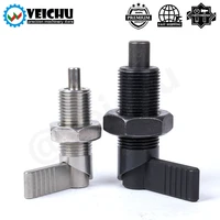 vcn226 l shaped handle index bolts locking and lacating pins indexing plungers with grip fine thread lever nuts