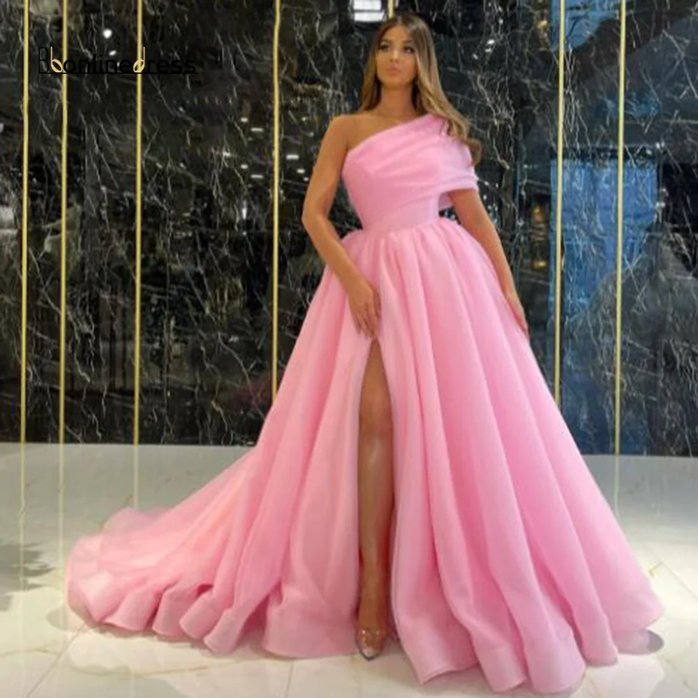 

Bbonlinedress, высокая яркость, фатиновое свадебное вечернее платье, вечерние платья, платье со шлейфом, платье на одно плечо, официальное платье