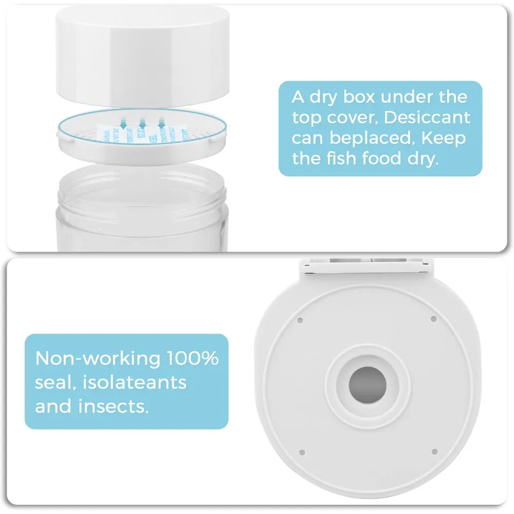 Аквариумная кормушка для рыбалки автоматическая рыб с дистанционным