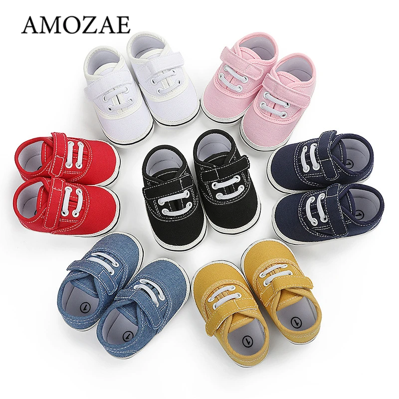 

Baby Shoes First Walkers 2021 Sneakers Toddler Infants Shoes bebek ayakkabi Baby Boys Shoes Soft Sole Anti-Slip Canvas Sneaker