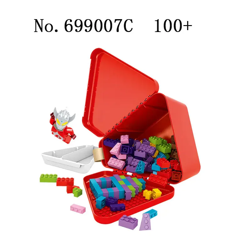 

699007C 100+ Ultraman Baby Storage Box Building Blocks