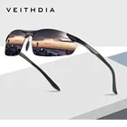 Бренд VEITHDIA, алюминиевые поляризованные солнцезащитные очки, мужские солнцезащитные очки, очки для вождения, зеркальные очки, очки, мужские аксессуары, оттенки 6529