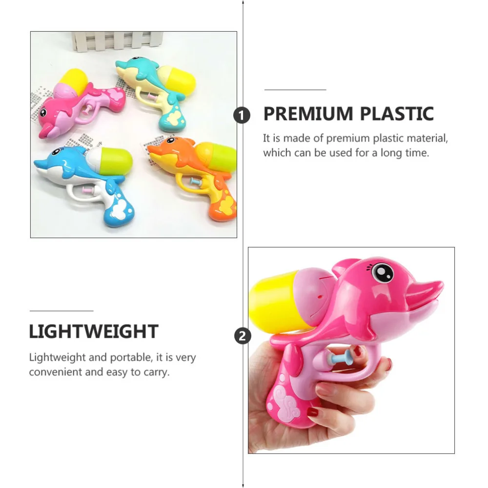 

3pcs Dolphin Water Water Animal Squirt Toys Summer Pool Toys