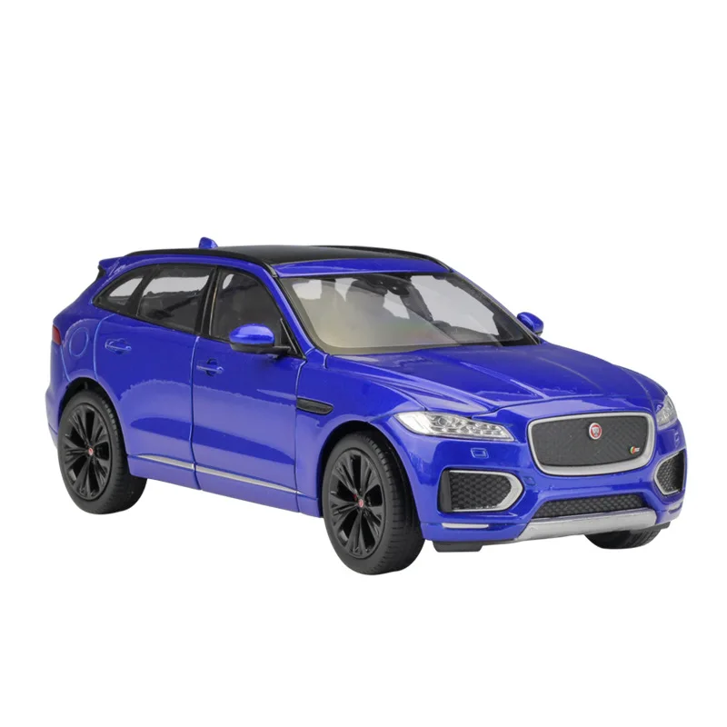 

Модель автомобиля WELLY 1:24 JAGUAR F-Pace из сплава, роскошная модель автомобиля под давлением, игрушка для взрослых, коллекция