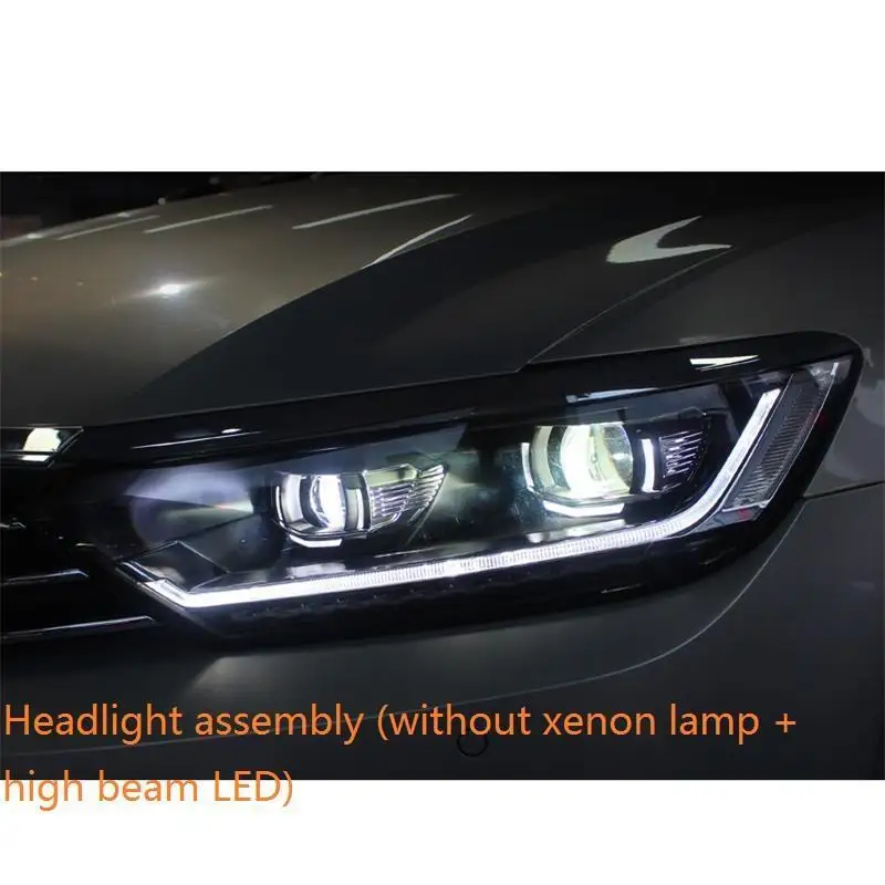 MODEL I Автозапчасти Luces Led Para авто Drl аксессуары автомобильные лампы фары автомобильные фары в сборе 17 18 для Volkswagen Magotan - Цвет: MODEL I