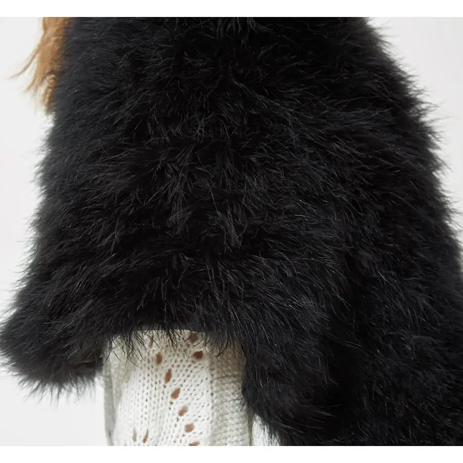 

Real Ostrich Fur Shawls women Fashion wedding bride party shawls Natural Fur Wraps Pashmina Evening Solid Turkey Feather Shawls