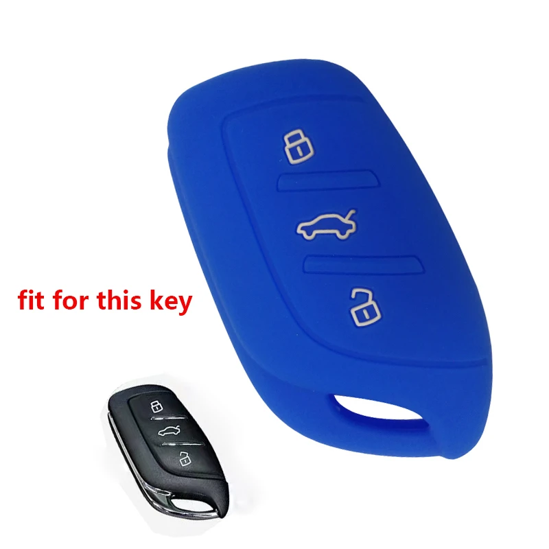 Чехол для ключей от автомобиля крышка ключа MG HS ZS EV 3 кнопки чехол сигнализации