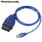 OBD2 диагностический кабель USB сканер сканирующий инструмент для VW Audi Seat Volkswagen 1,5 м USB vag-com Интерфейс кабель Vag-0991122 код ридер