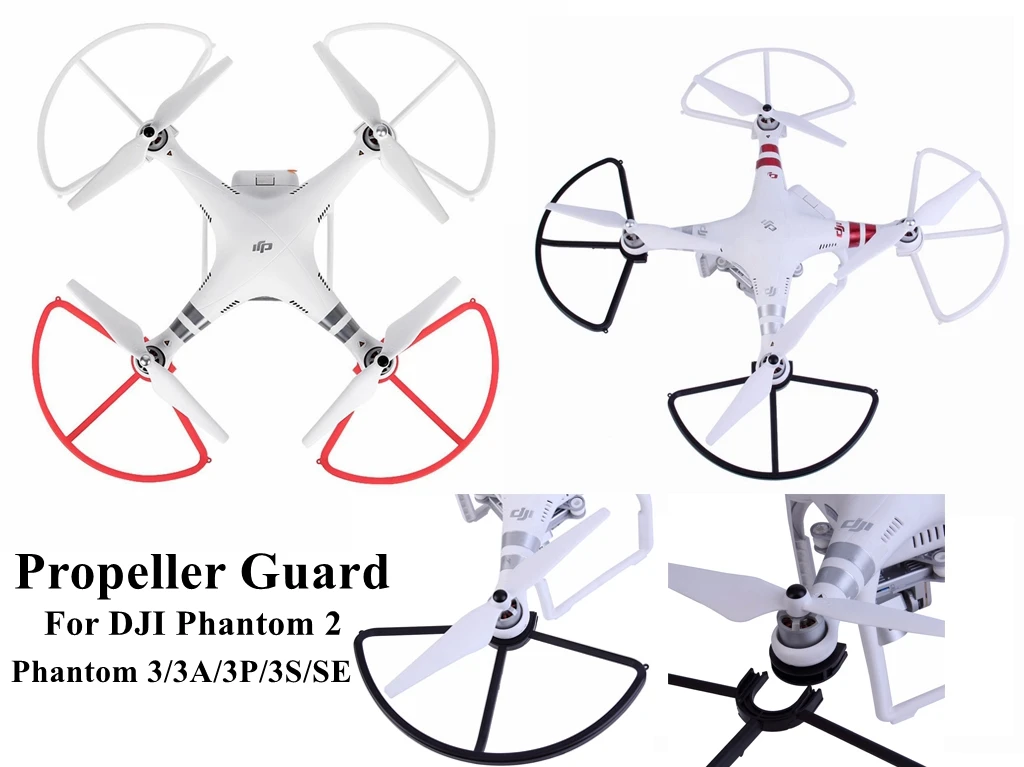 4 шт. быстросъемный бампер для пропеллера 9450 защитный лопастей DJI Phantom 3 3A 3P 3S SE 2