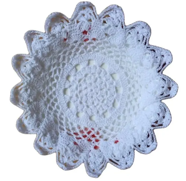 Кружевной хлопковый коврик для стола кружевная подстилка кофейного столика