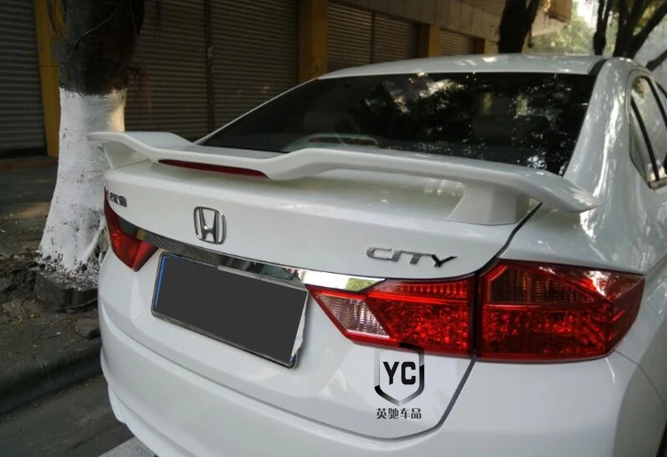Спойлер для Honda City GT Style 2015 2016 2017 автомобильное украшение в виде хвостового крыла