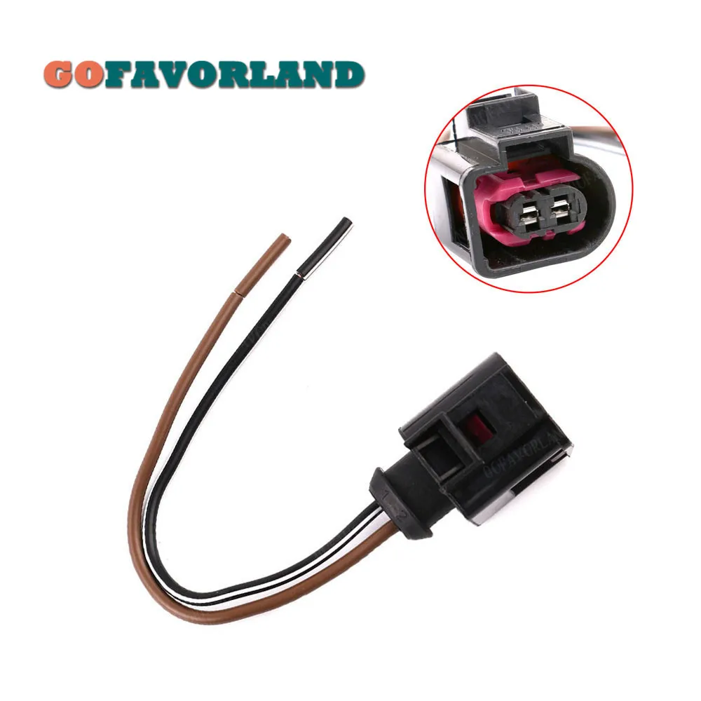 Проводка двигателя моторный рог разъем провода 2 контактный 4D0971992 для VW Passat Golf Jetta