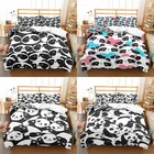 Домашний текстиль Роскошные 3D детские носки с принтом с пандой 23 шт. удобные постельного белья с пододеяльником и наволочками с узором из комплекты Queen и King EUUSAU Размеры