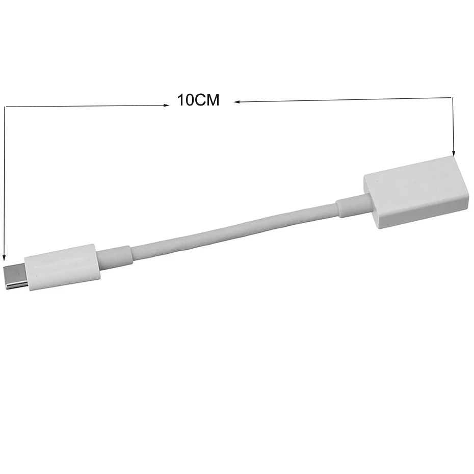 Натуральная USB-C OTG кабель типа C USB-3.1 адаптер конвертер "папа" в USB 2 0 женского