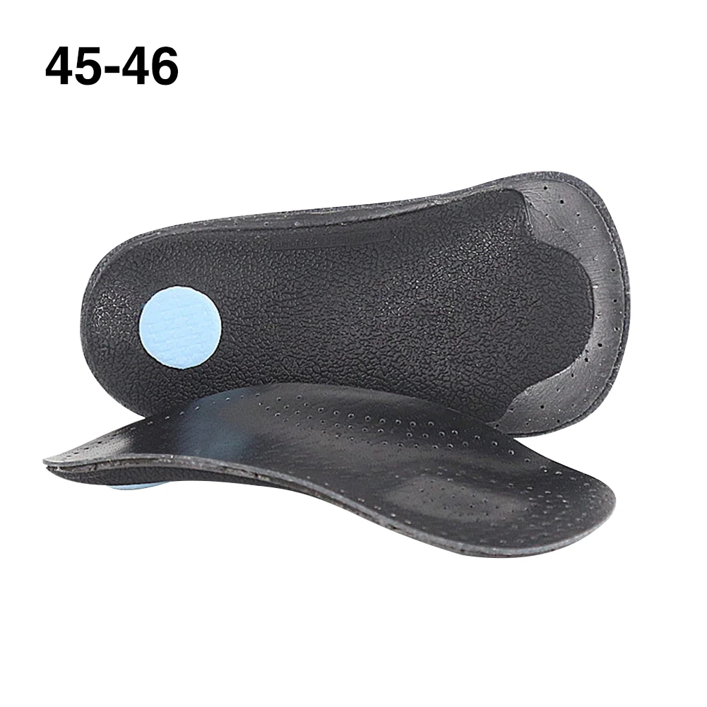 

Half Pad Plantar PU Leather Fasciitis Cushion Shock Absorption Arch Support Orthotic Insoles Shoes Accessories Flat Feet Running