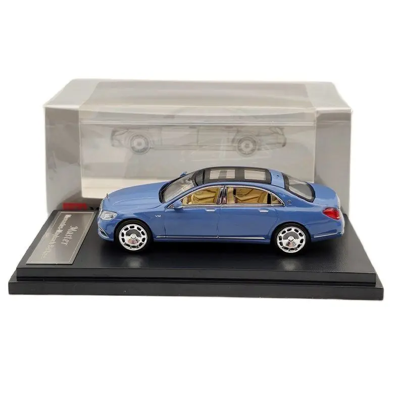 Master 1:64 Scale для Maybach S680 литые игрушки модели автомобилей Коллекция синих подарков |