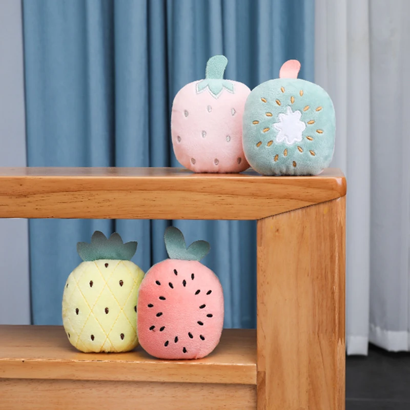 Игрушки для собак щенков Домашних Животных Жевать Игрушка фрукты Форма очистки