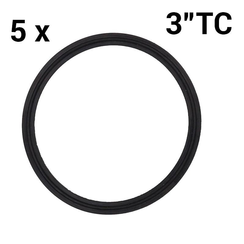 Трехзажимная черная уплотнительная прокладка EPDM 5 шт./лот оборудование для