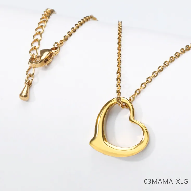 Женское Ожерелье с сердечком и подвеской элегантное модное ювелирное изделие