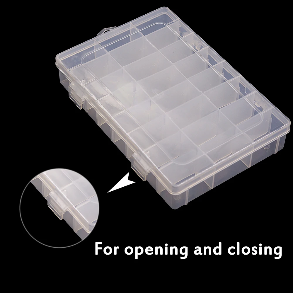 Нитки для вышивки крестиком шпульки с 24 ячейками пластиковая коробка хранения