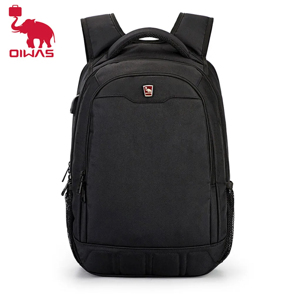 

Oiwas Large Capacity Bussiness Backpack 15.6 inch Multifunctional USB Charge Man's Laptop School Backpack for Teenager Women