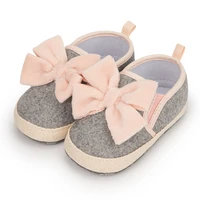 newborn baby shoes baby girl shoes pink flower bowknot toddler shoes soft anti slip first walkers baby crib shoes dropshipping