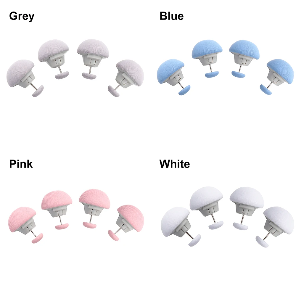 4/6 шт. держатель для одеяла в виде грибов|Бельевые прищепки| |